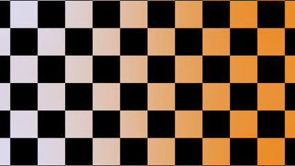 New brown & white checker board abstract background