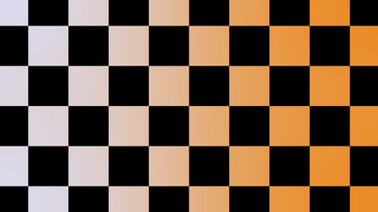 New brown & white checker board abstract background