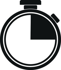 stopwatch icon vector Eps10