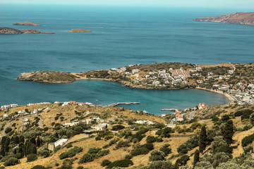 Fototapeta na wymiar Coast of Palaiopolis