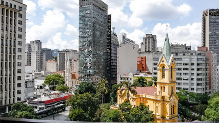 Fototapeta premium view of the town