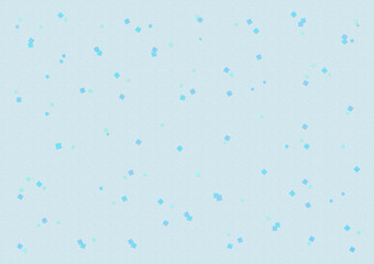 和紙紙吹雪10【水色】