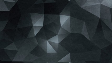 Abstract Dark Minimalist Geometric Background - 3D rendering