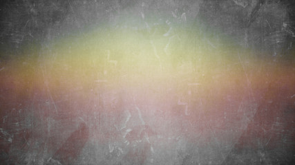Fototapeta premium Abstract yellow green background with soft bright gold center glowing with light colors and dark blue green border with blurred mottled texture
