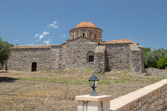 Moni Thari monastery on Rhodes island