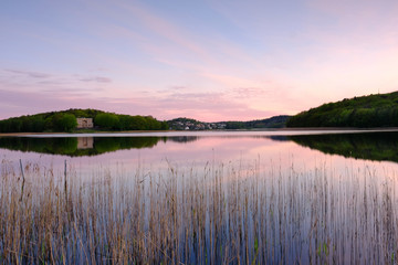 Fototapeta na wymiar Rådasjön . Early Morning - Mölndal, Sweden