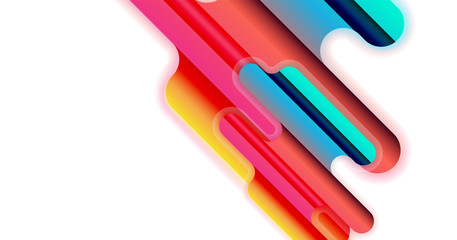 Abstract liquid lines geometric background