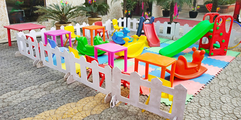 toddler or kids play area - outdoor