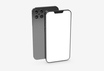 mobile smartphone device digital isolated 3d