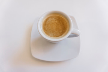 coffee cup isolated in white cup