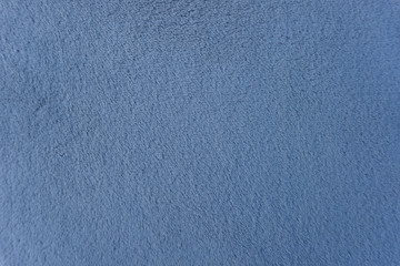 plush texture from the blue towel