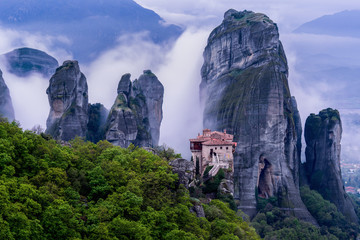 morning in Meteora, Greece