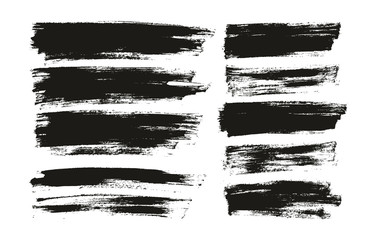 Flat Paint Brush Thin Full Background High Detail Abstract Vector Background Mix Set 