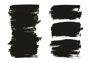 Flat Paint Brush Thin Full Background High Detail Abstract Vector Background Mix Set 