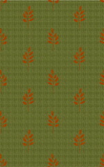 Elagance mix object pattern with color backgound