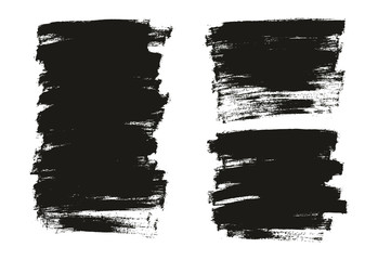 Fototapeta premium Flat Paint Brush Thin Full Background High Detail Abstract Vector Background Mix Set 