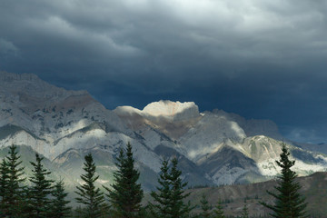 Fototapeta na wymiar Canadian Rockies, Jasper National Park, Alberta