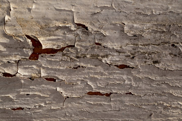 texture peeling paint on wood