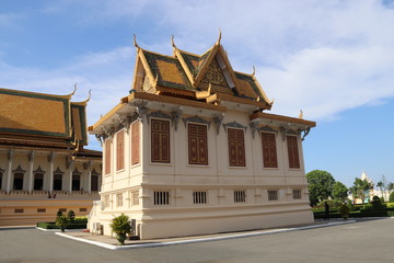 Obraz premium Palais royal à Phnom Penh, Cambodge