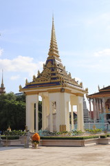 Palais royal à Phnom Penh, Cambodge