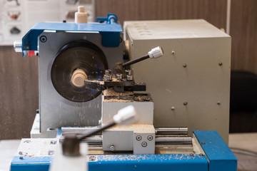 Cnc machine, turning milling tap proces