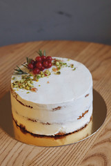 cottage cheese casserole and coffee filter in a coffee shop