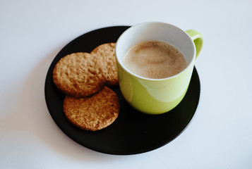 Café y galletas