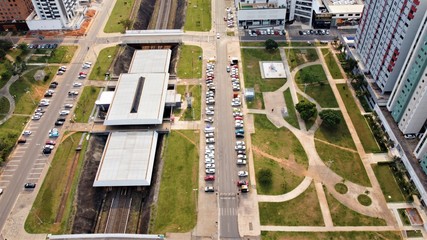 Brasília - Aguas Claras Neighborhooh - Brazil - Aerial Drone Shots