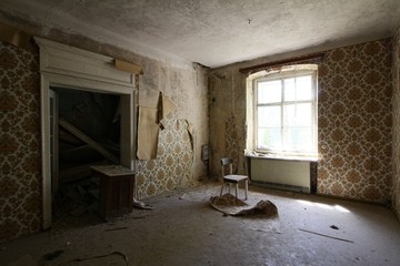 inside an old lost house