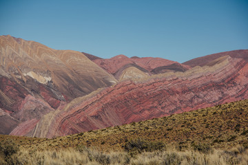 colored mountains. Hornocal