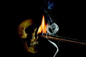Tod, rauchen