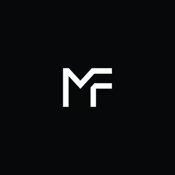 Professional Innovative Initial MF logo and FM logo. Letter MF FM Minimal elegant Monogram. Premium Business Artistic Alphabet symbol and sign