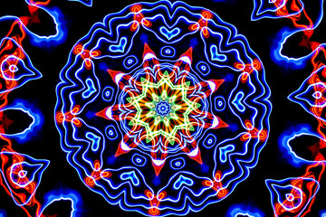 Mandala, Fraktale © Frank