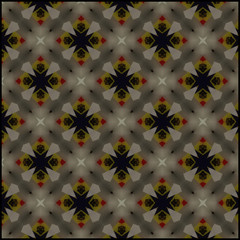 blue and white seamless pattern