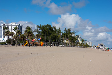 tropical beach resort