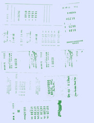 Elagance mix object pattern with color backgound