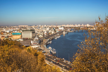 Podil district, the historical part of Kiev