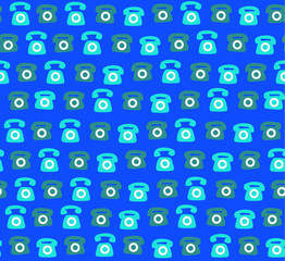 Elagance mix object pattern with color backgound