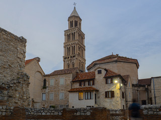 Catedral de Santo Domnius en Split , Croacia verano de 2019