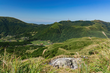 Nature landscape of the Xiaoyoukeng at Yangmingshan National Park