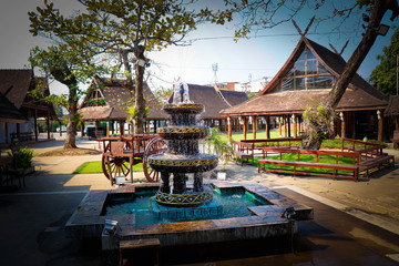 A beautiful view of  old cultural center at Chiang Mai, Thailand.