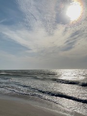 sunset on the beach travel sky nature autumn spring beautiful summer sea sun water waves