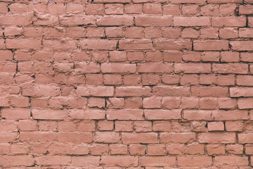 beige old brick wall texture background