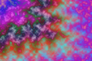 An abstract psychedelic cloudy background image.