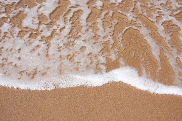 waves and beach