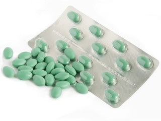 medicines as multicolor pills and capsules
