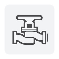 pipe valve icon
