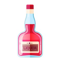 liquor party element colorful bottles alcohol drink