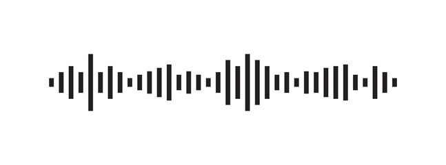 Waves of the equalizer isolated on background. EQ Vector Illustration.
