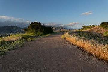 Dirt road in the Foothills 